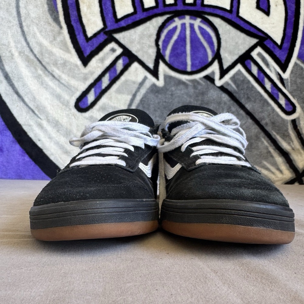 Size 11 - Vans Skate Zahba Skate Shoe Black White - Picture 2 of 10
